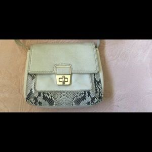 Cole Haan snakeskin crossbody bag